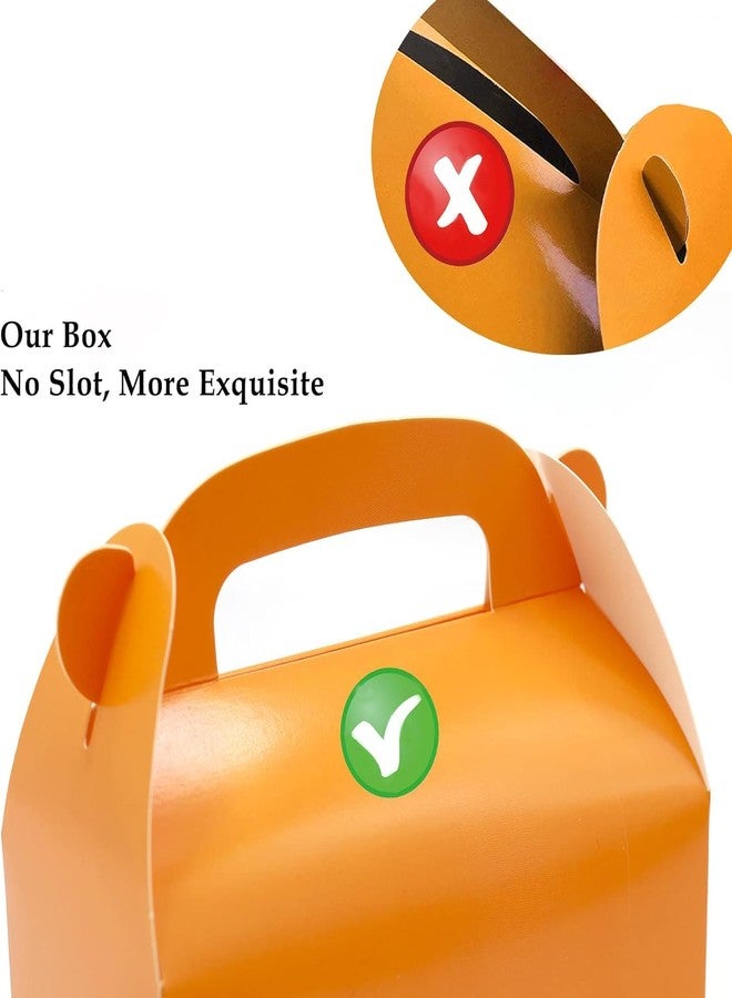 Oletx 30-Pack Bright Color Party Favor Treat Boxes, Candy Boxes, Gable Paper Gift Boxes with Handles. Perfect for Colorful Rainbow Theme Party - Image 5
